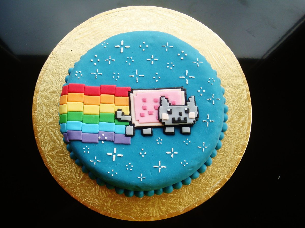 Nyan Cat печенье