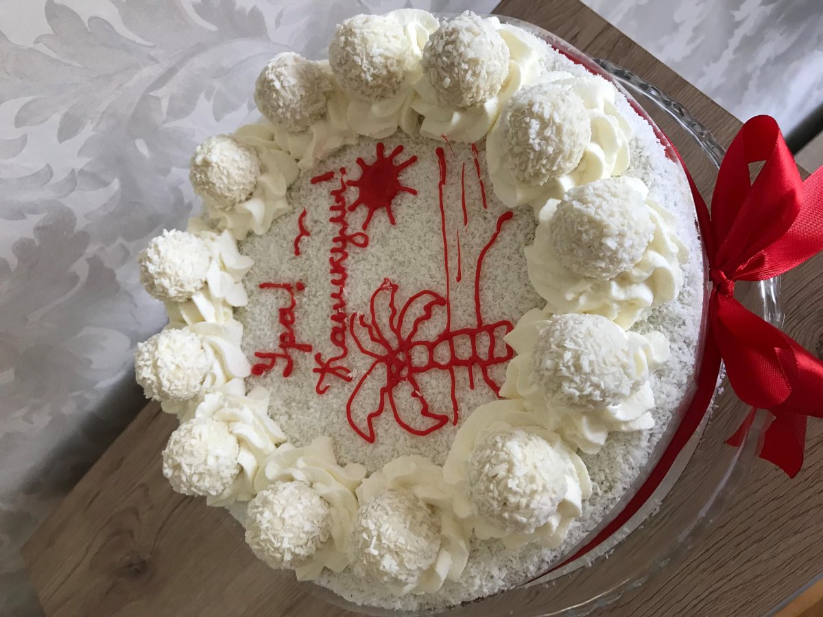 Торт Raffaello