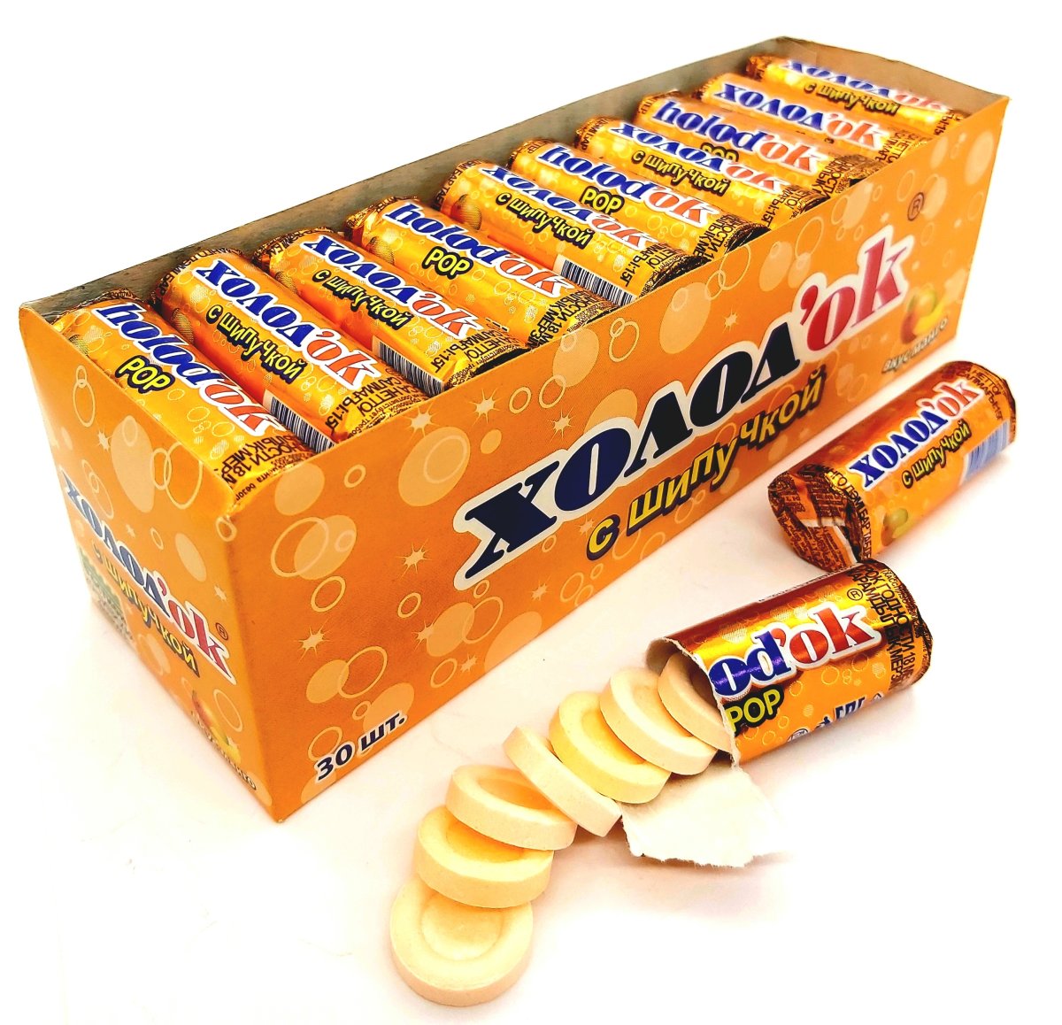 Конфеты шипучка Roshen