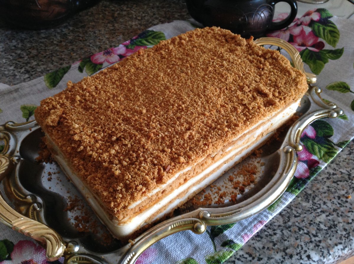 Торт из сгущенного молока
