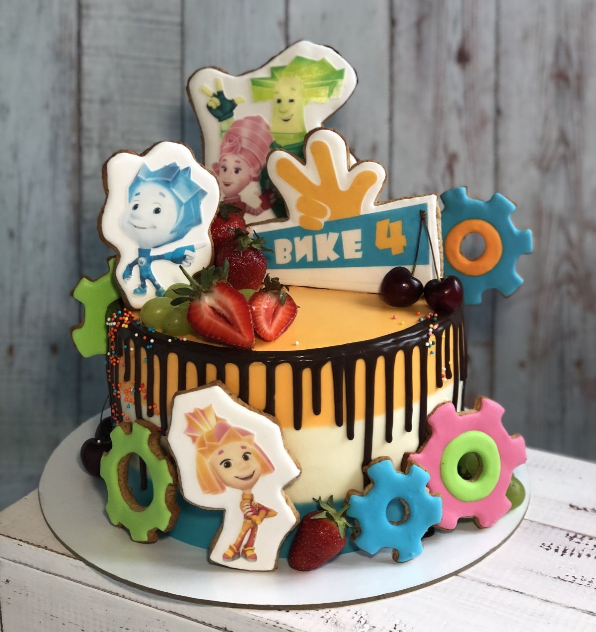 Торт с Фиксиками для мальчика 5 лет