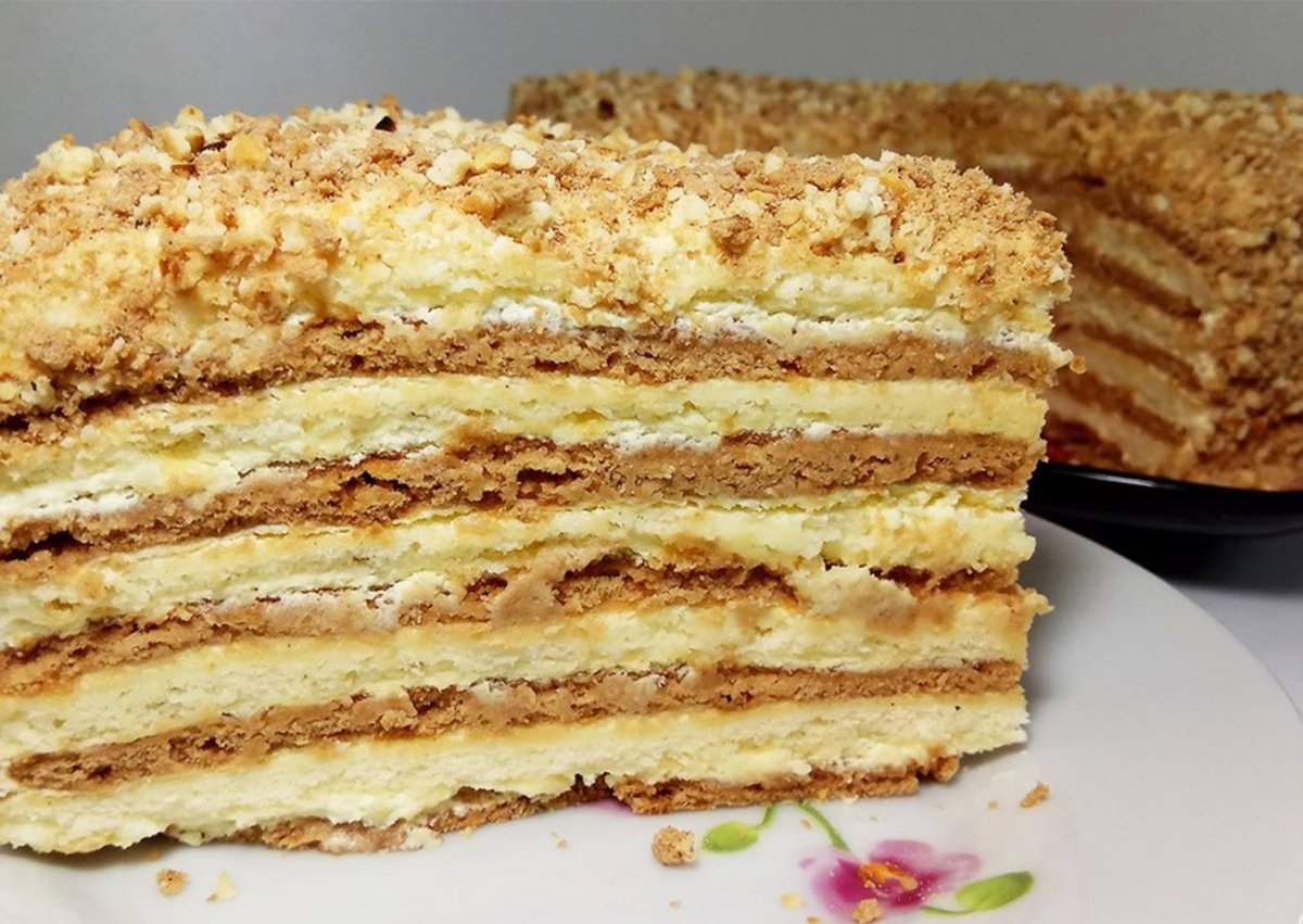 Вкусный торт на скорую руку