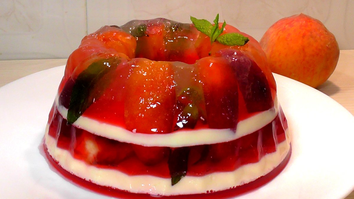ЖЕЛЕЙНЫЙ десерт с фруктами