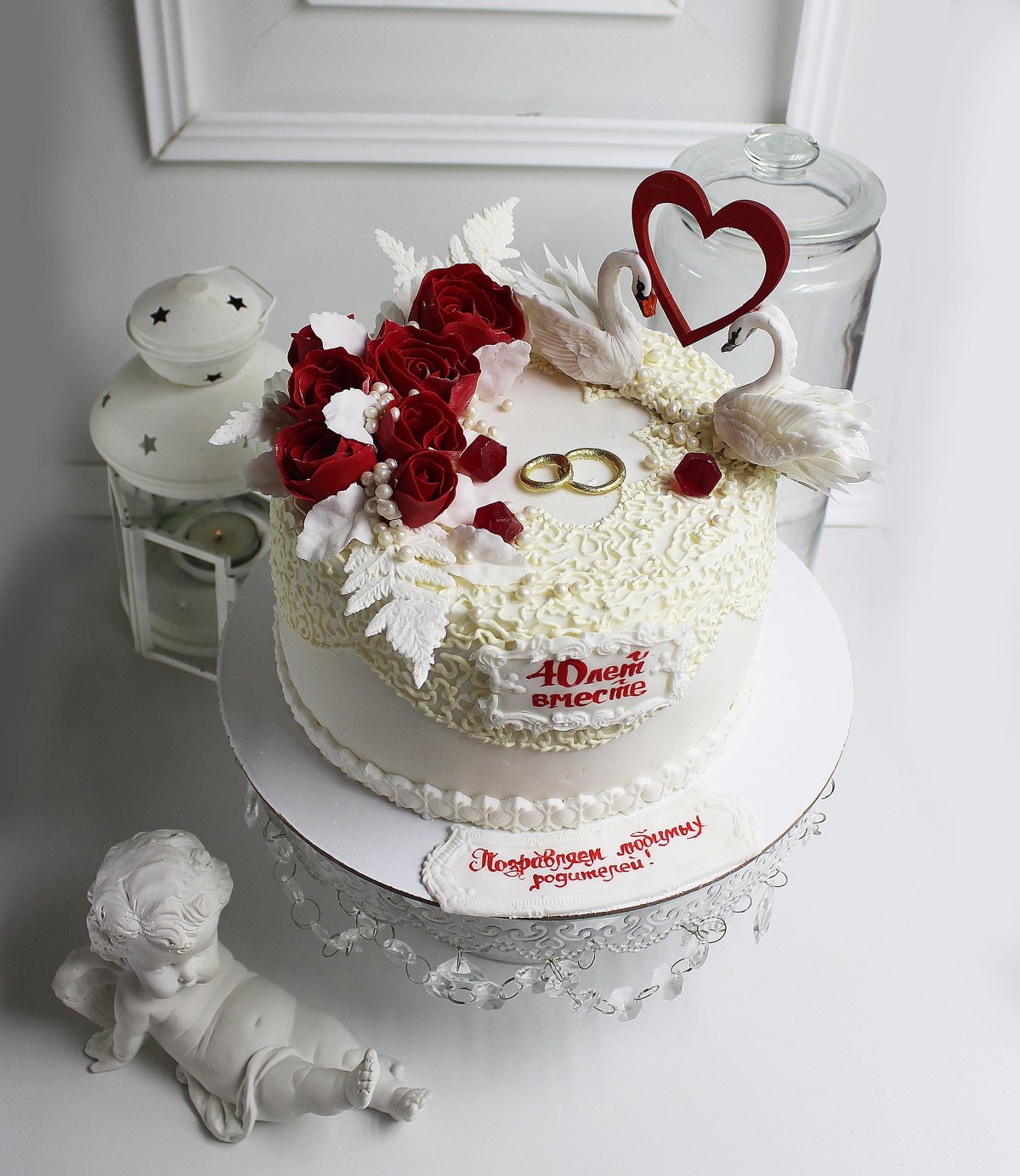 Торт на 7 годовщину свадьбы