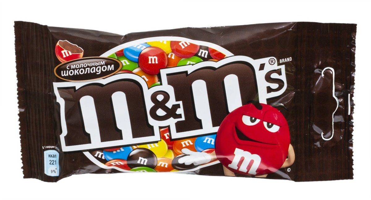 Конфеты m&m’s (эм-энд-ЭМС)