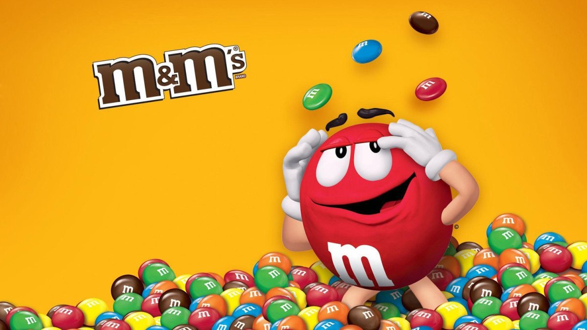 Красный m m's