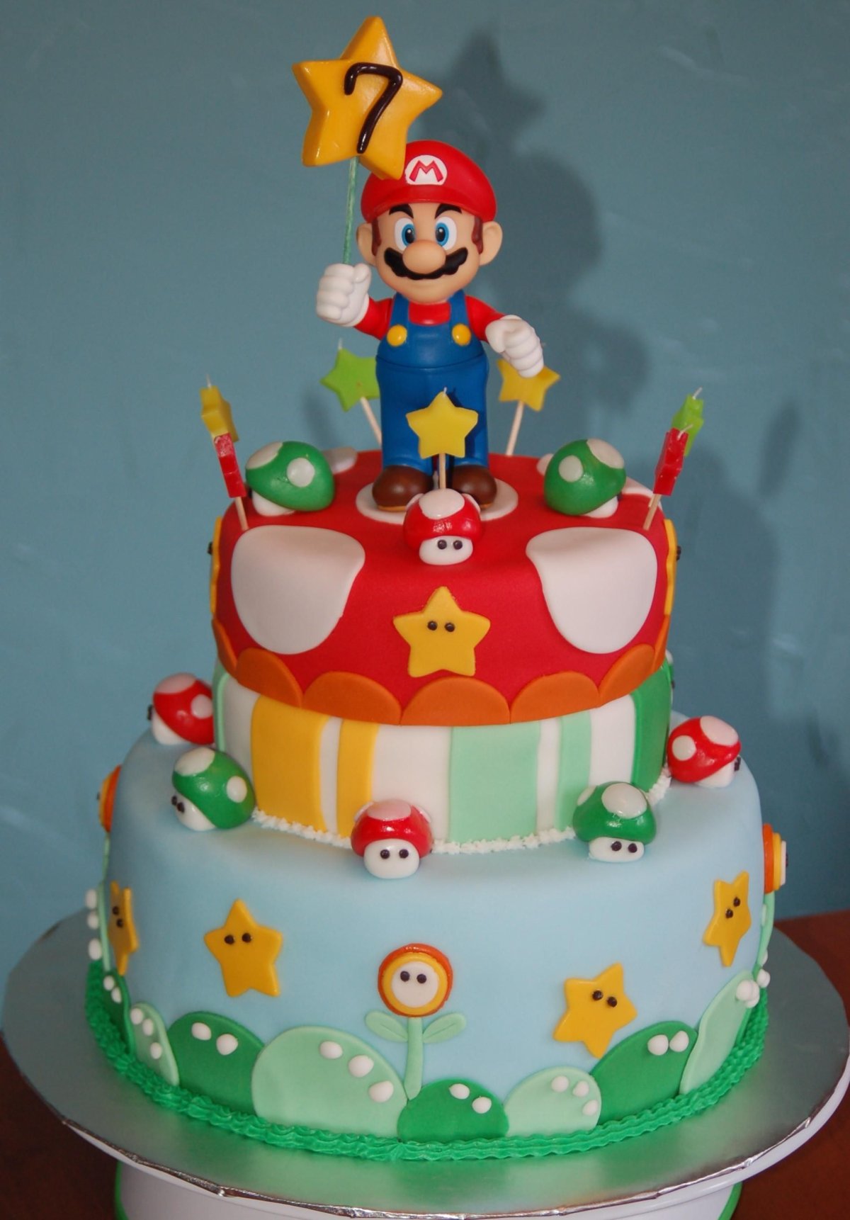 Super Mario торт