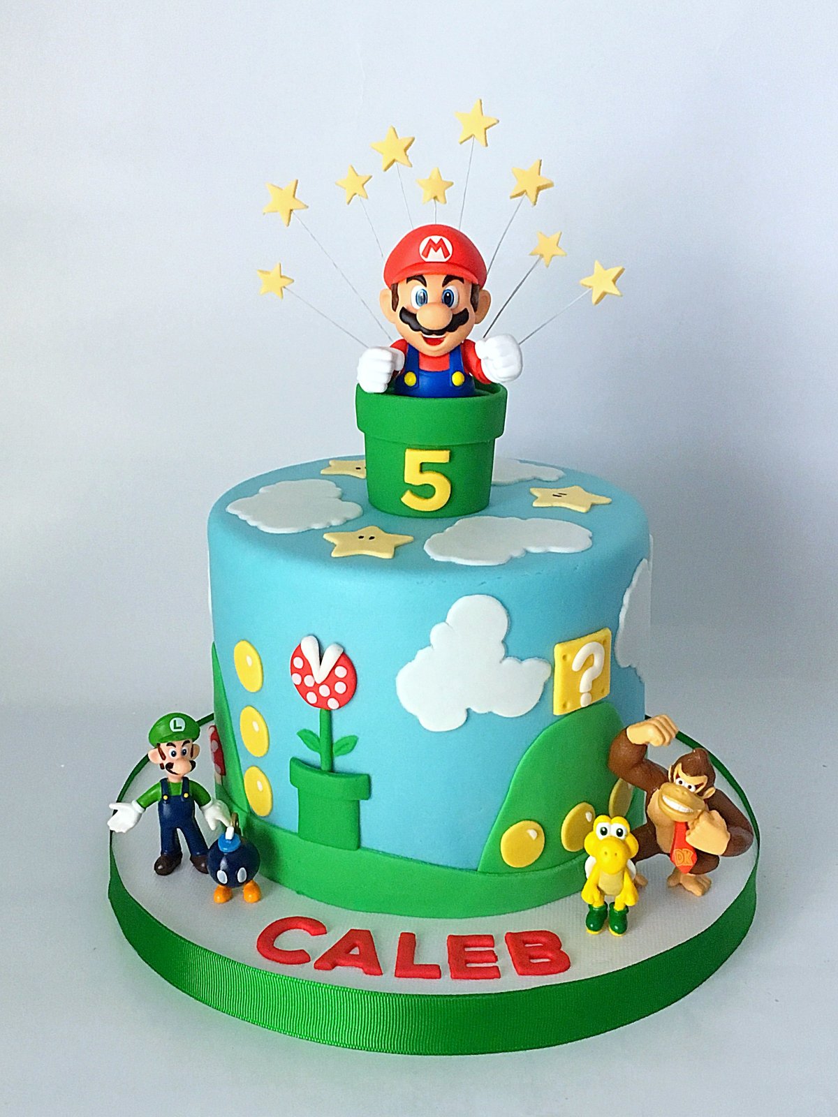 Торт без мастики Mario Kart без мастики