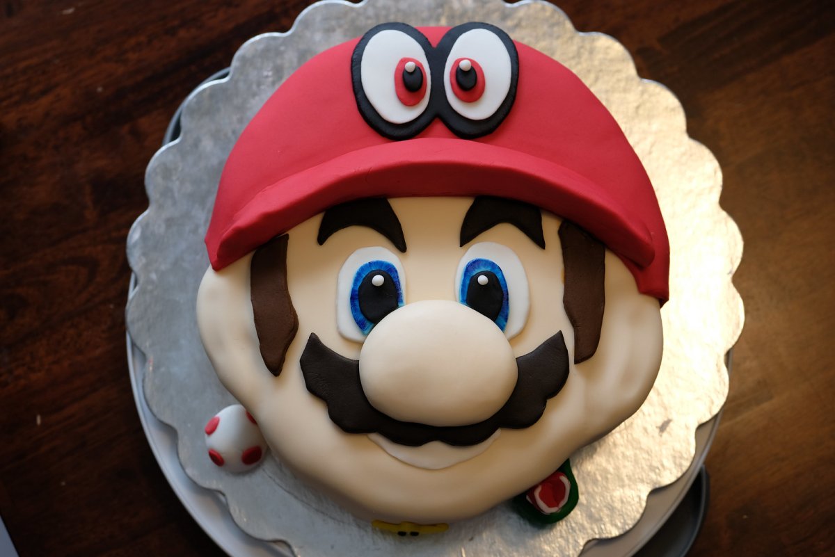 Super Mario торт