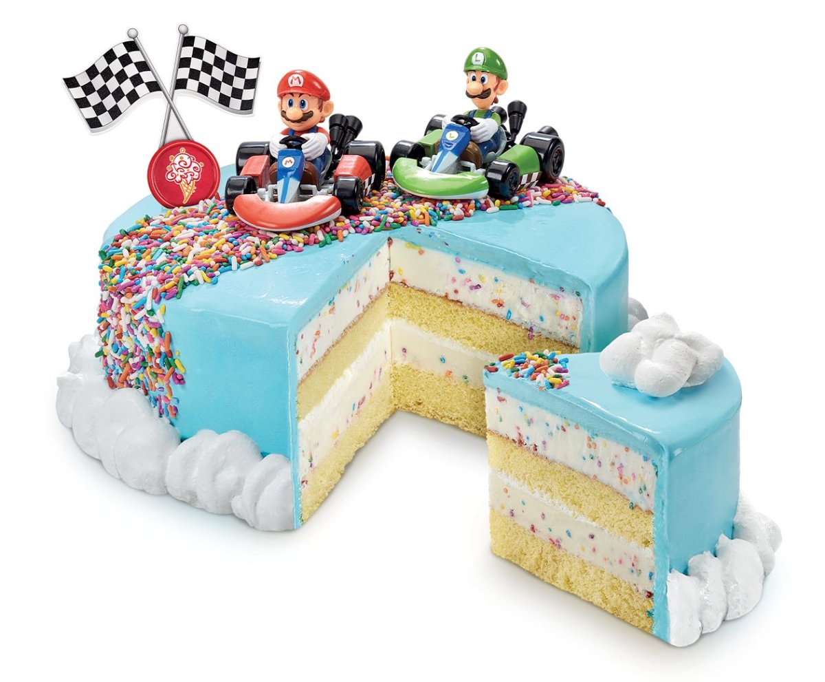 Super Mario торт