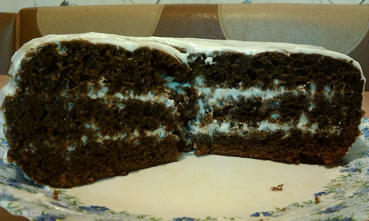 Торт "чёрный лес" (Black Forest Cake)