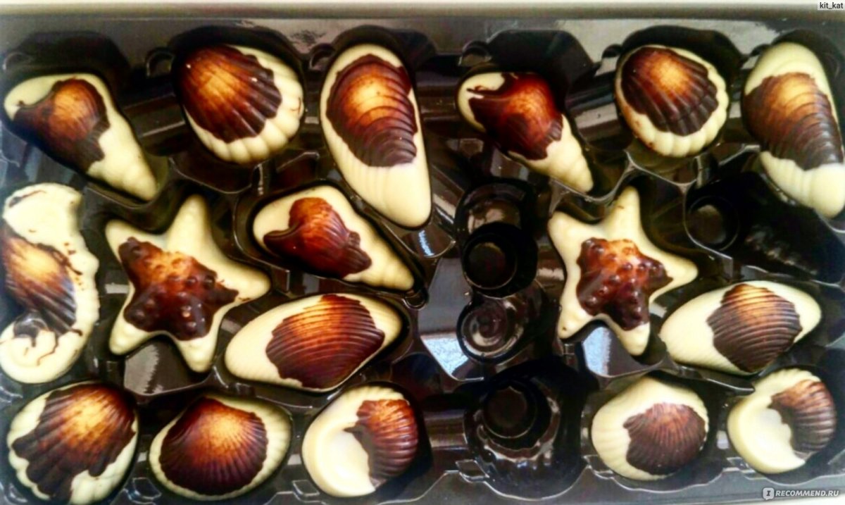 Конфеты Baronie Belgium NV Fruits de mer