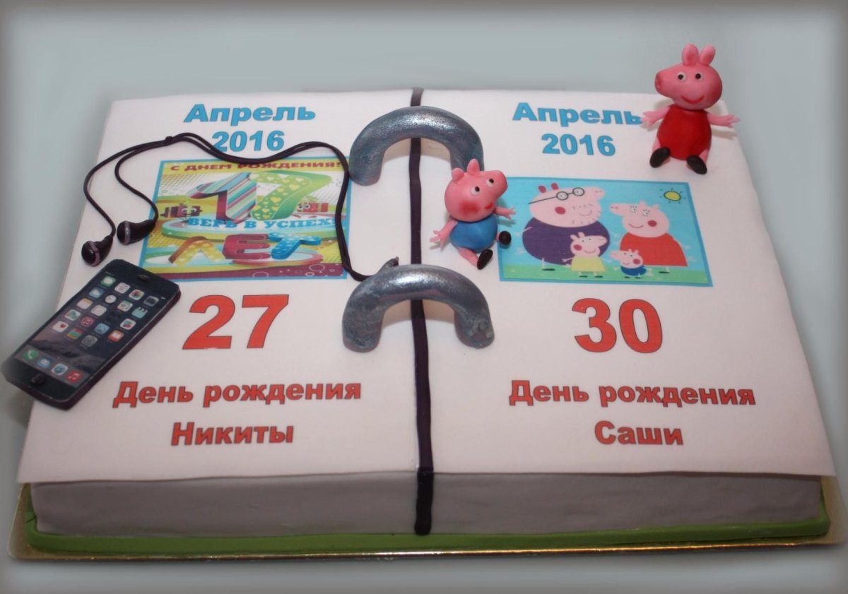 Торт с днем рождения!