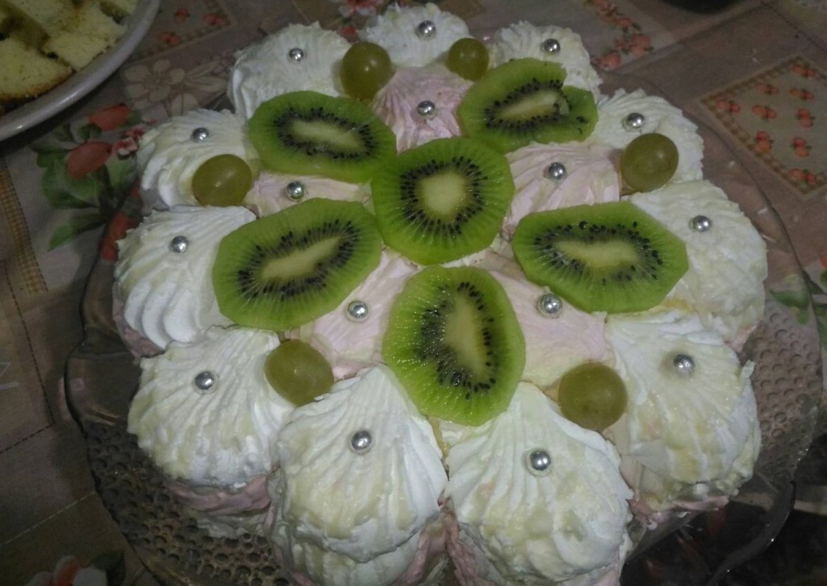 Зефирный торт