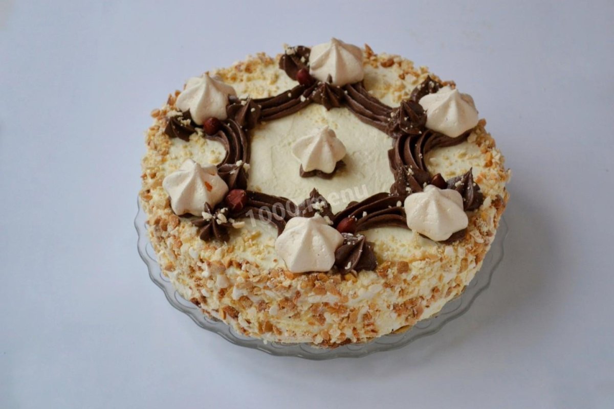 Торт сенаторский с грецкими орехами