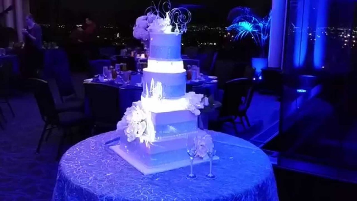 Проекция на торт свадьба