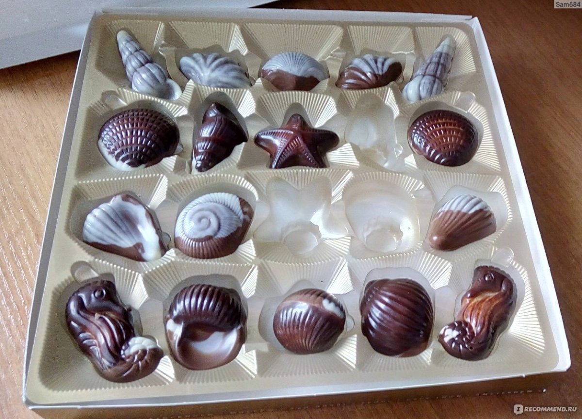 Конфеты Belgian Seashells