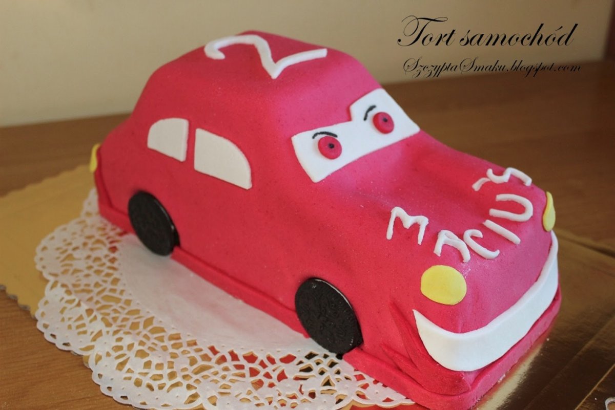 Торт машина для мальчика