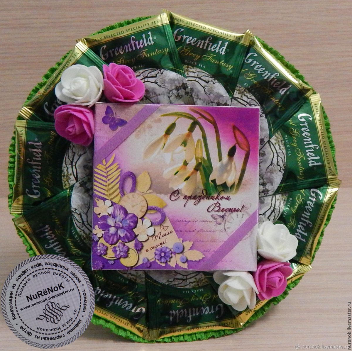 Подарки из конфет