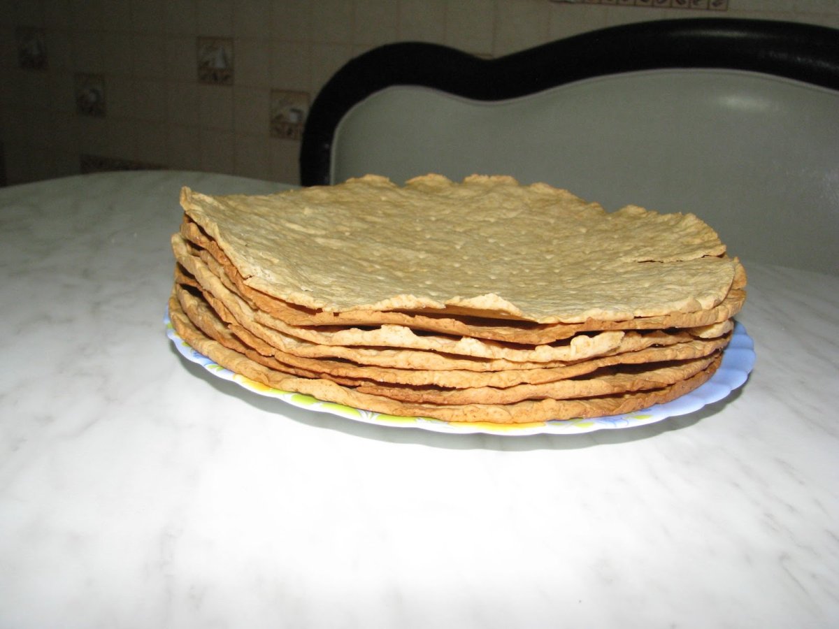 Торт с тонкими коржами
