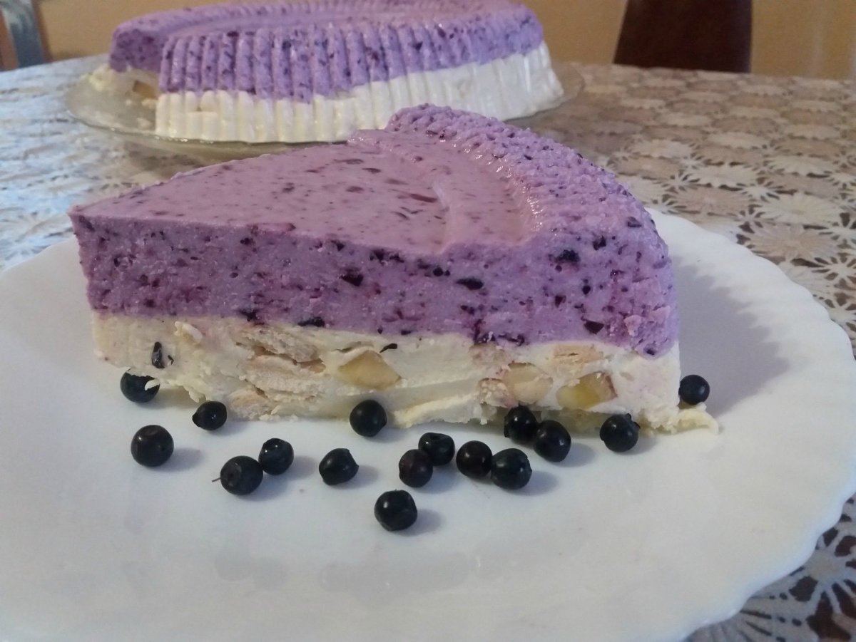 Черничное конфи