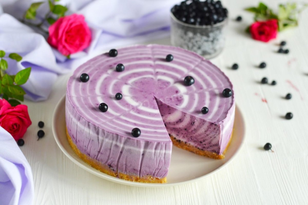 Черничное конфи