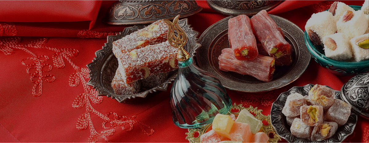 Турецкие сладости Рахат-лукум