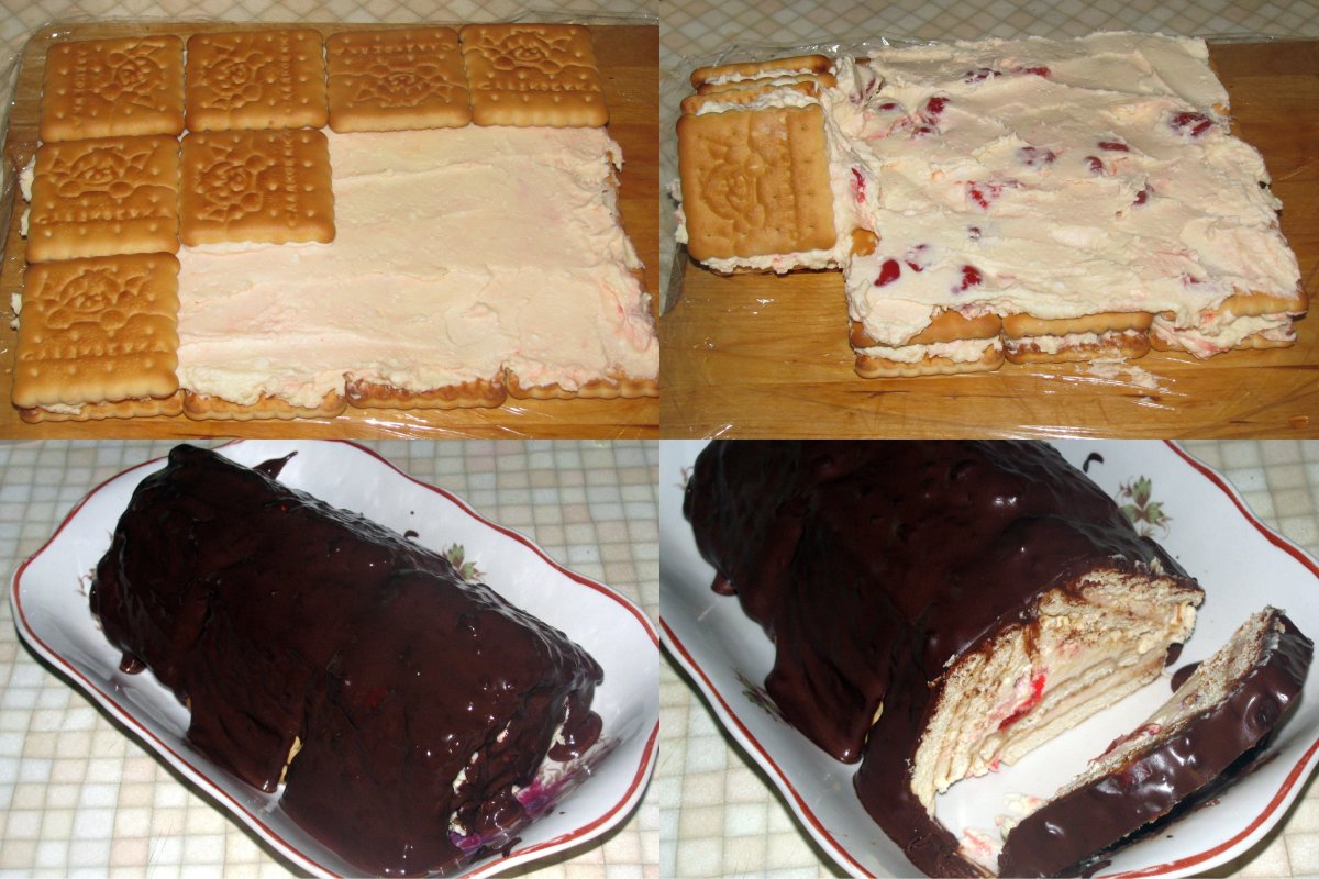 Вафли с курагой