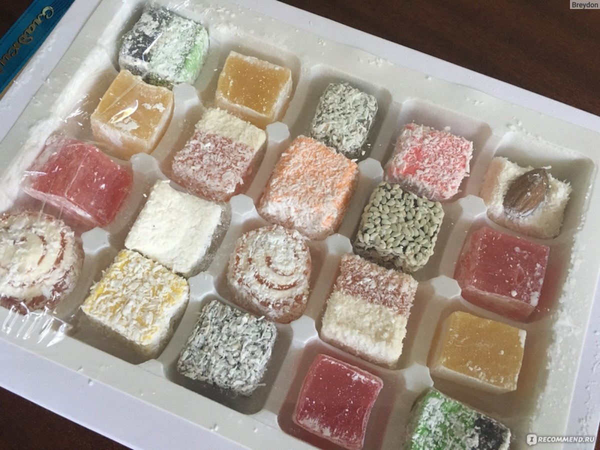 Сладости Turkey Delight
