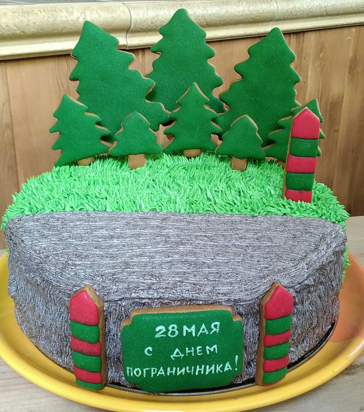 Торт пограничнику