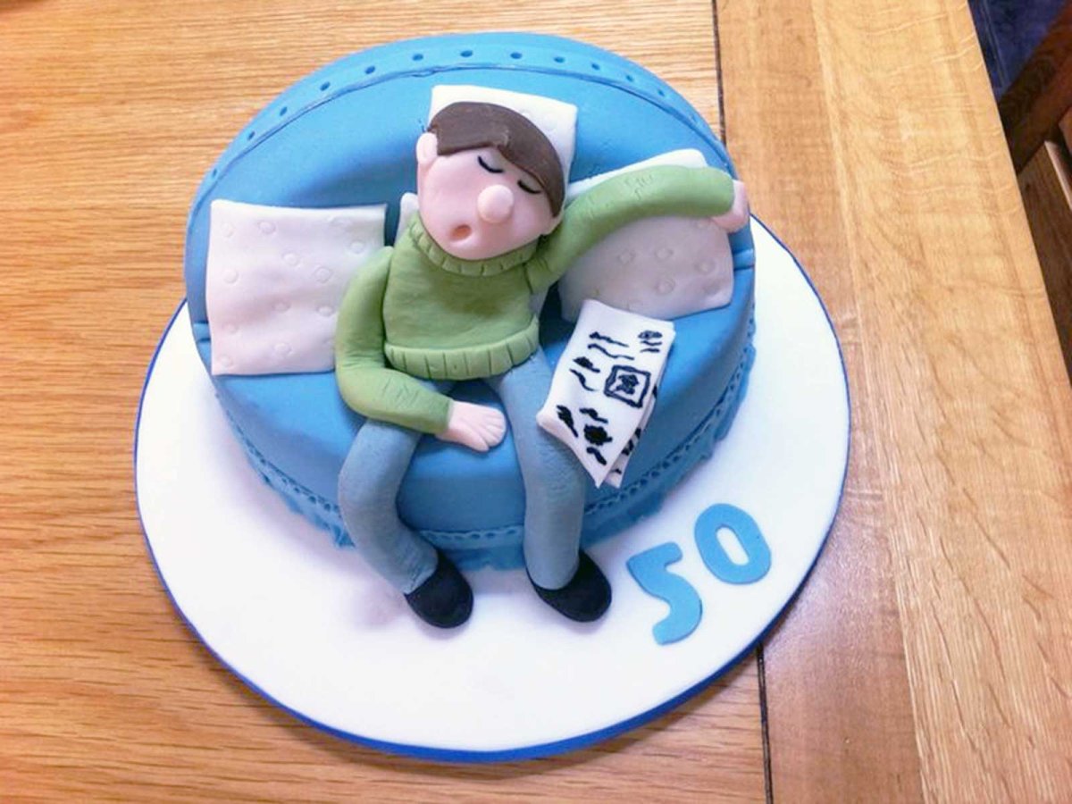 Over the Hill Cake