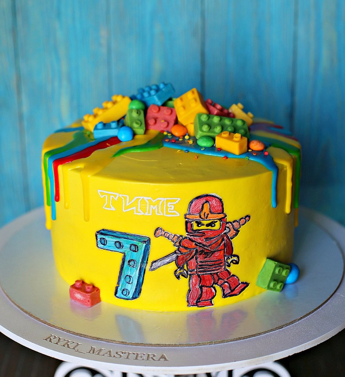 Торт лего для мальчика 7 лет