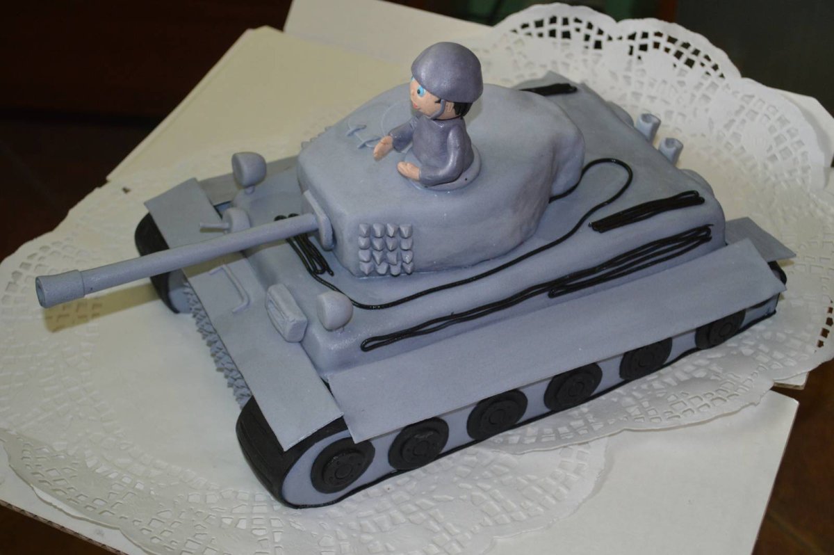 Торт с танком кв 6