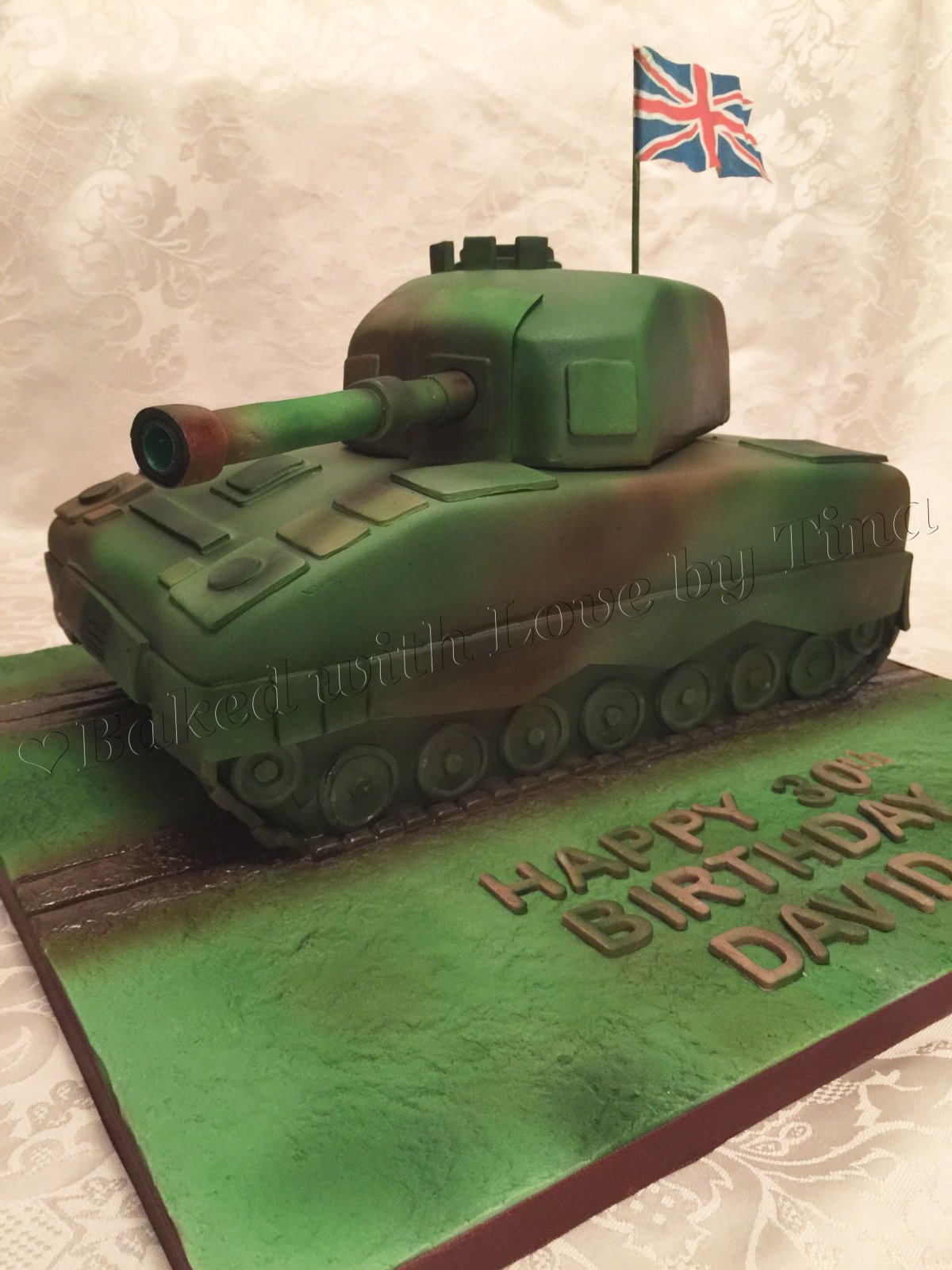 Торт в виде танка своими руками