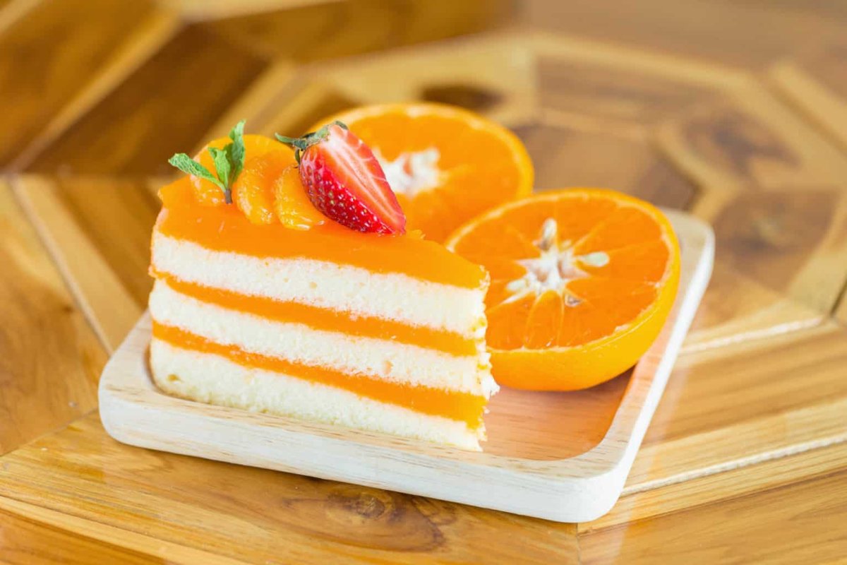 Оранжевий торт