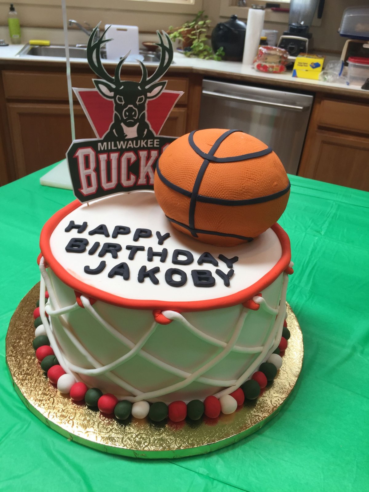 Торт с NBA баскетбол