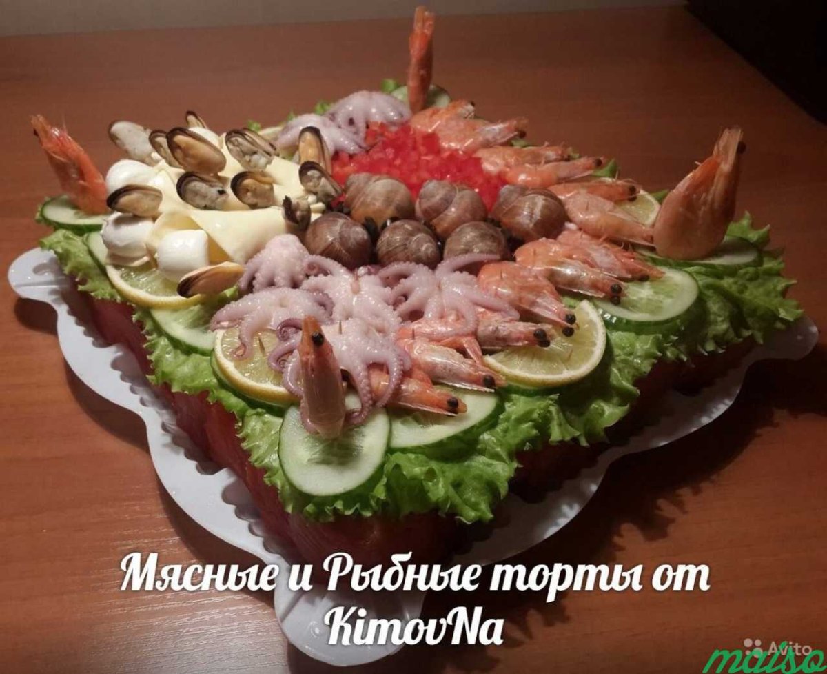 Торт из мяса и пюре