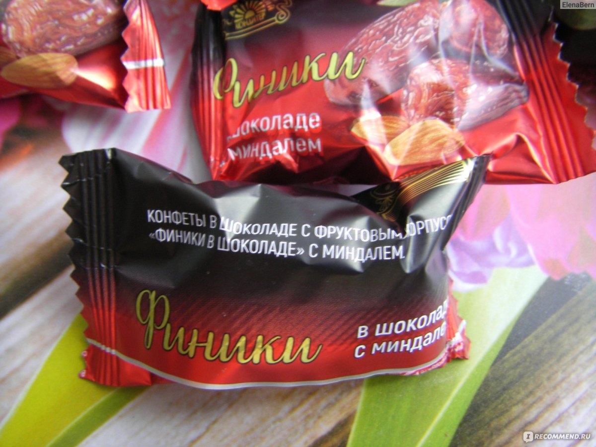 Финики в шоколаде