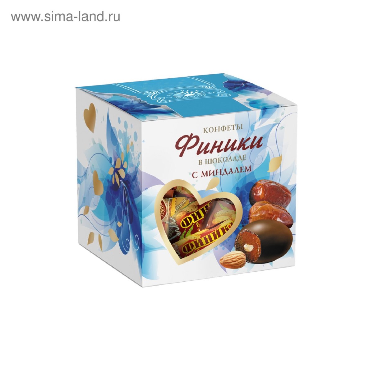 Финики с миндалем в шоколаде Chocolate Dates Assorted 100 гр