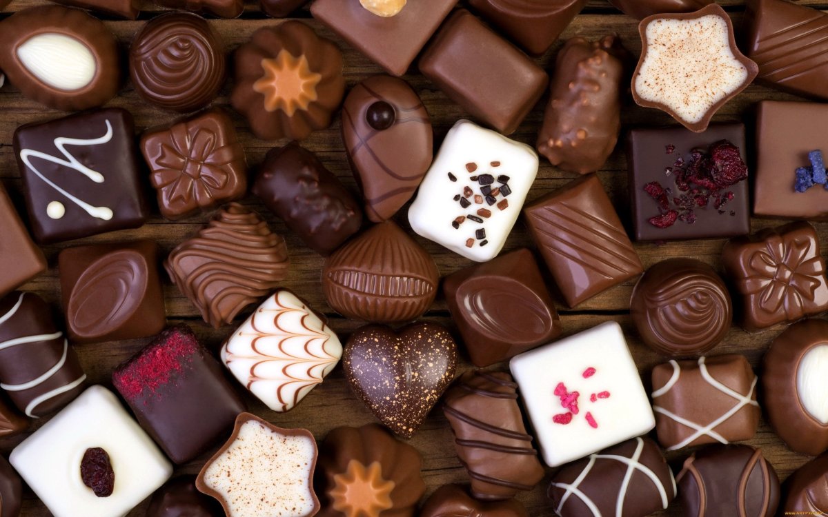 Самые вкусные шоколадные конфеты в россии