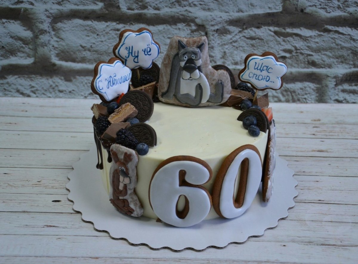 Торт на 70 лет мужчине
