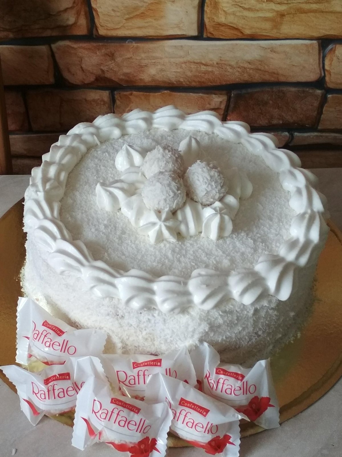 Торт Raffaello