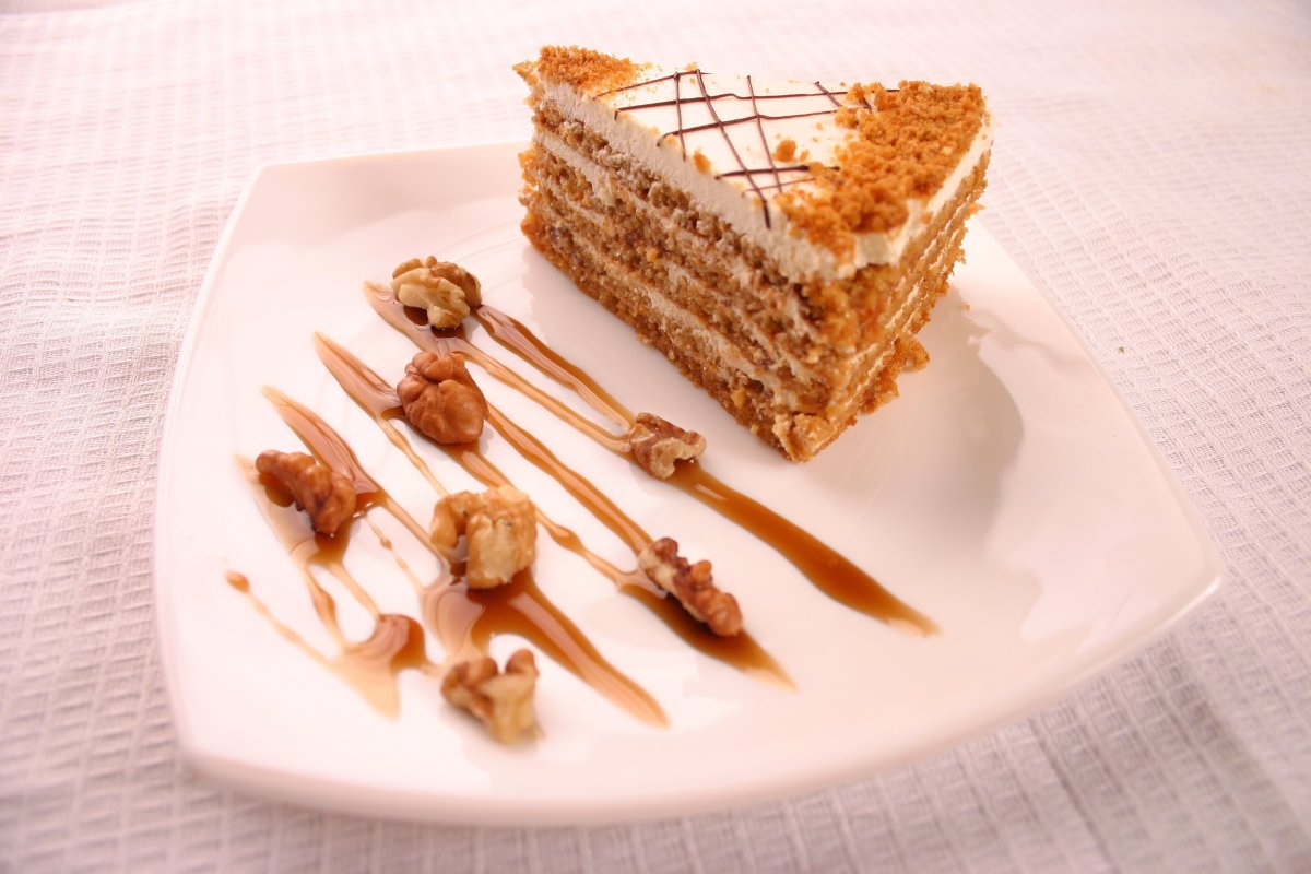 Пирожное золотой ключик