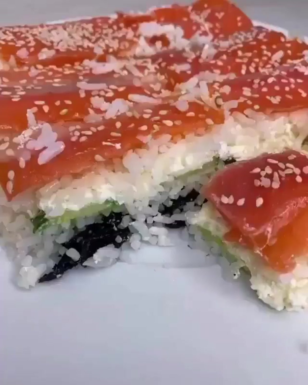 Суши торт Филадельфия