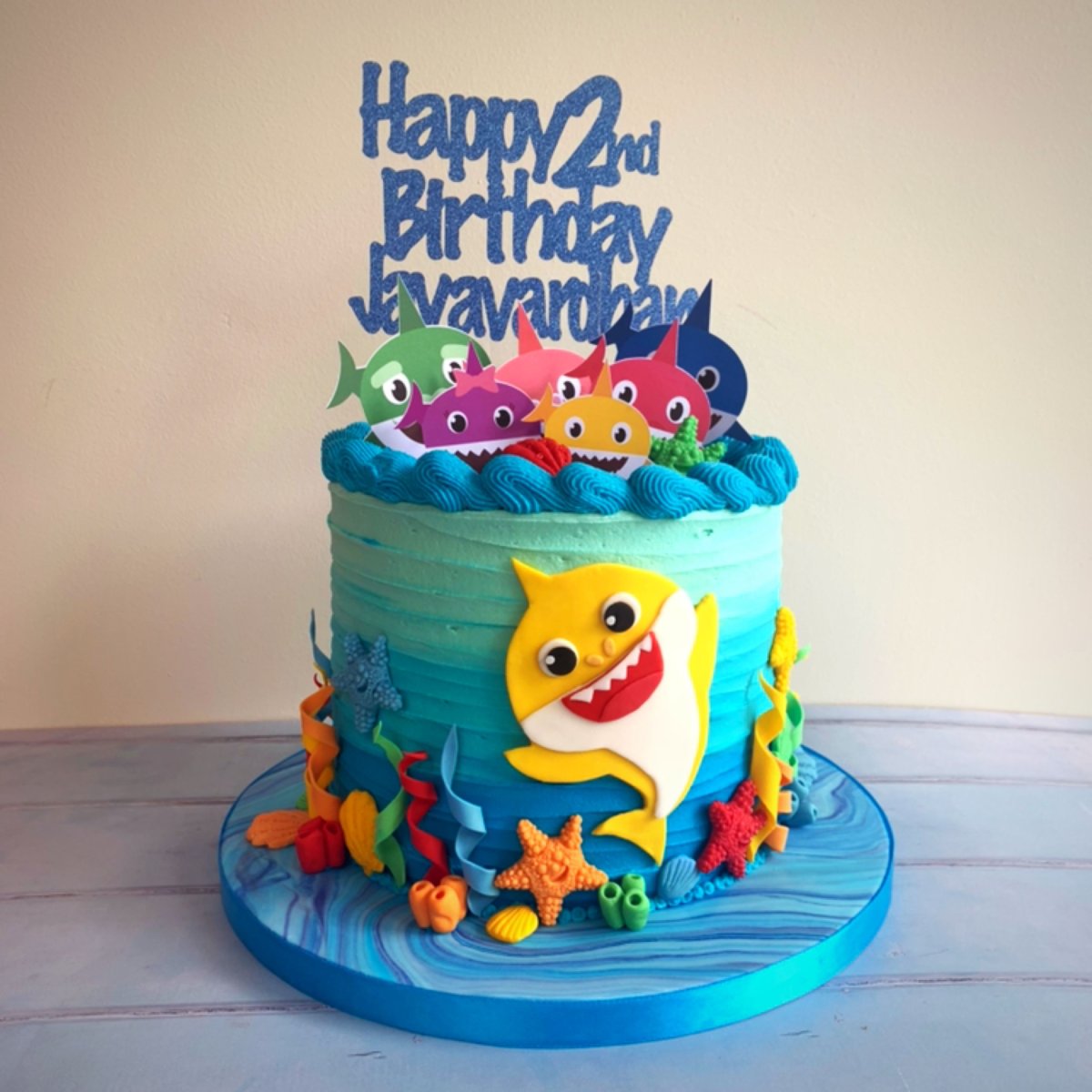 Baby Shark Cake