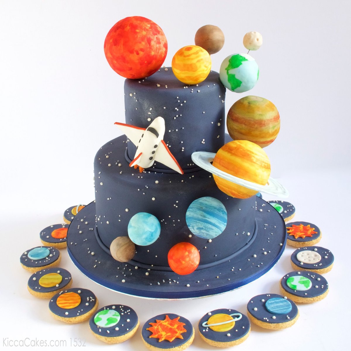 Торт космос для мальчика 5 лет