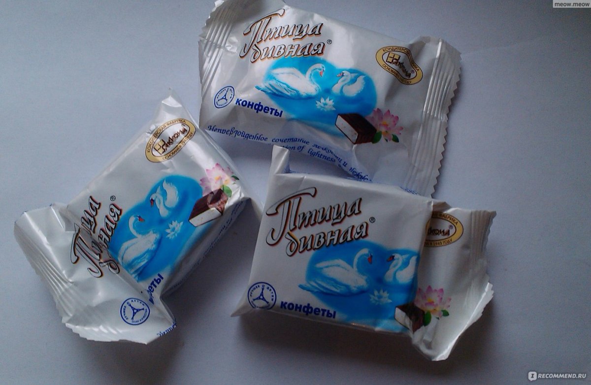 Невская птичка конфеты