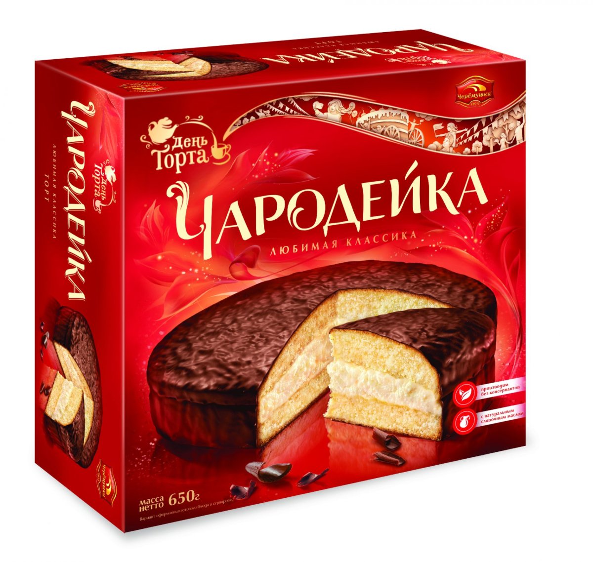 Чародейка бисквитный торт