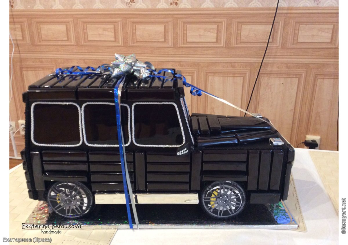 Mercedes Gelandewagen торт