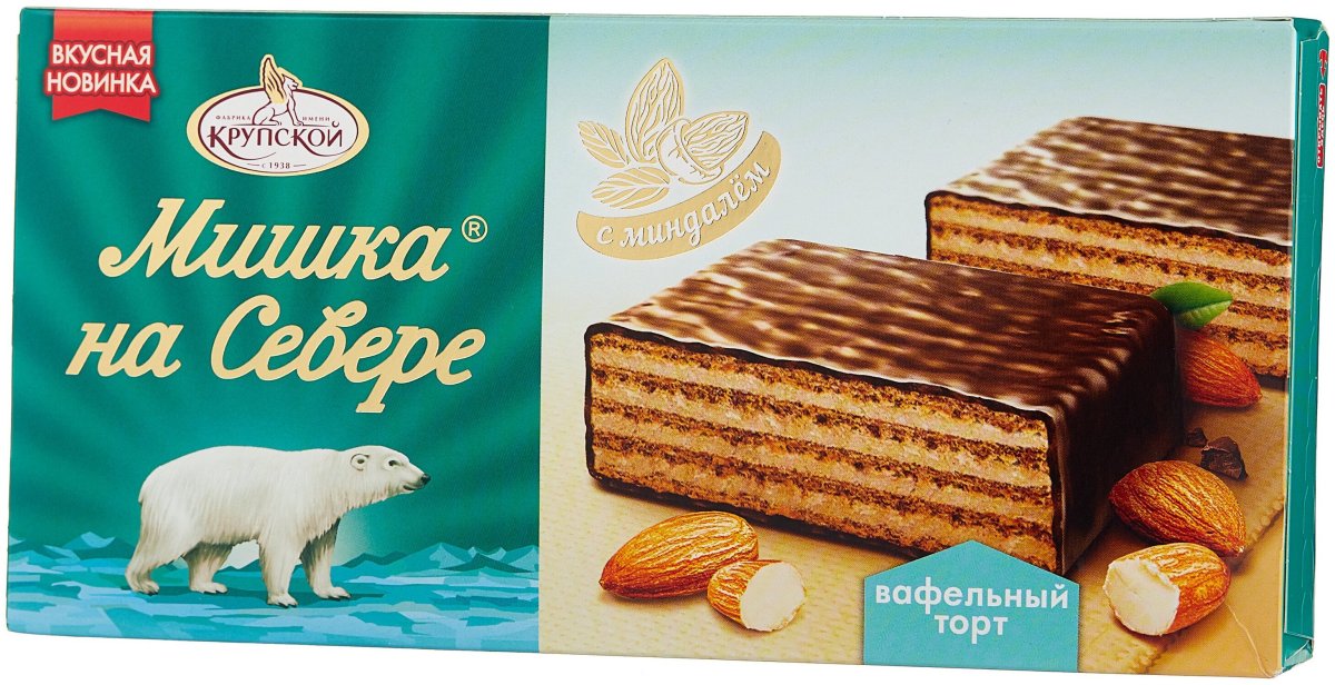 Торт мишка на севере
